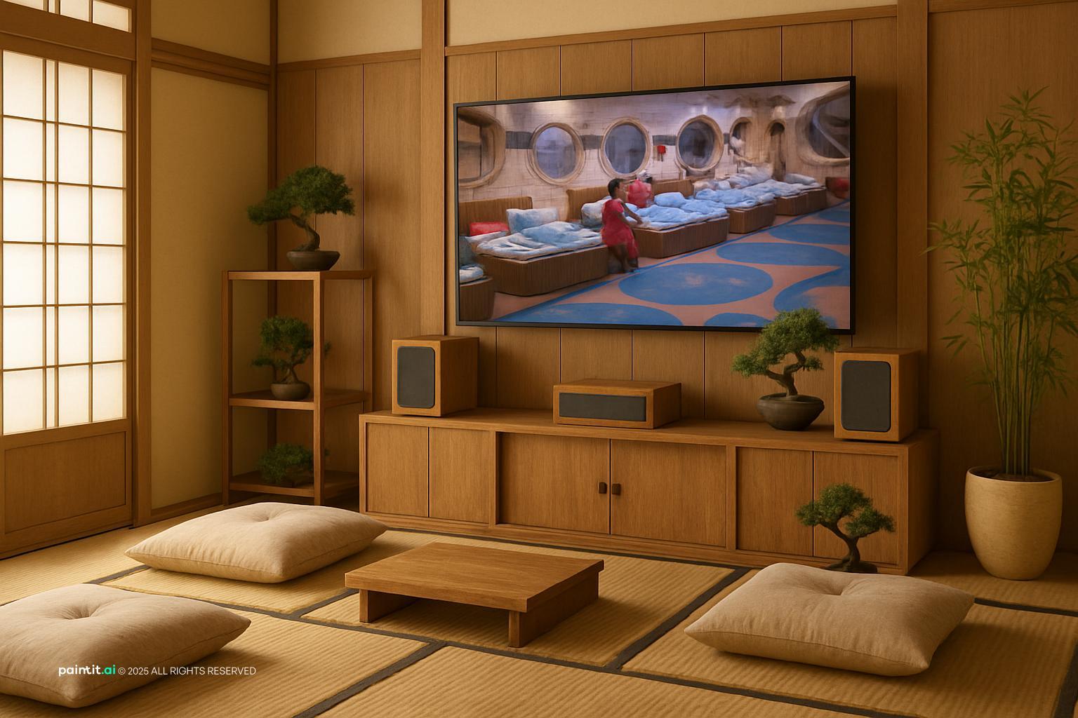 Japandi Living Room Design - Minimalist Style Guide | Paintit.ai - 7