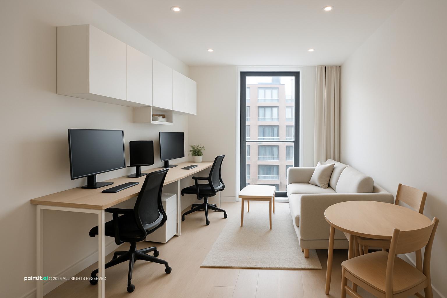 Small Rectangle Living Room Dining Room Combo: Space Saving Layouts | Paintit.ai - 25