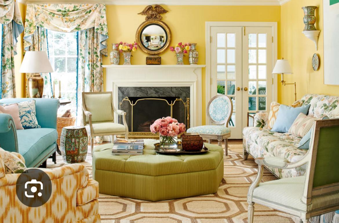 Yellow Living Room - Bright Decor Concepts | Paintit.ai - 15