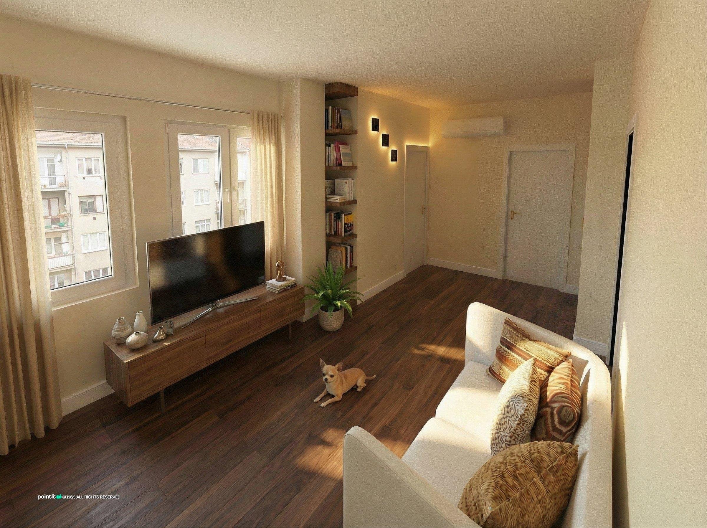 Built In Living Room: Custom Cabinetry Designs | Paintit.ai - 16