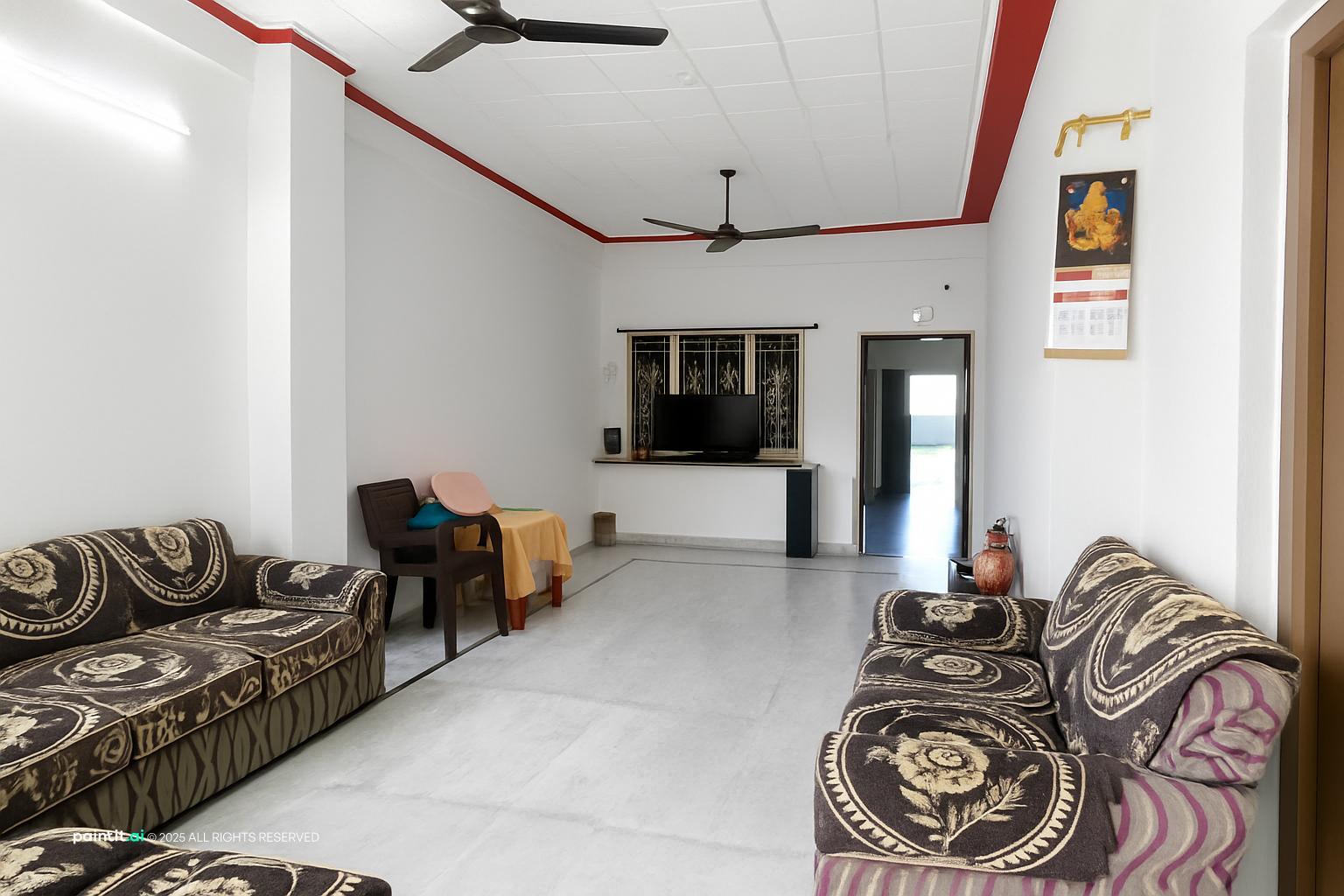 Narrow Living Room: Design Solutions | Paintit.ai - 26