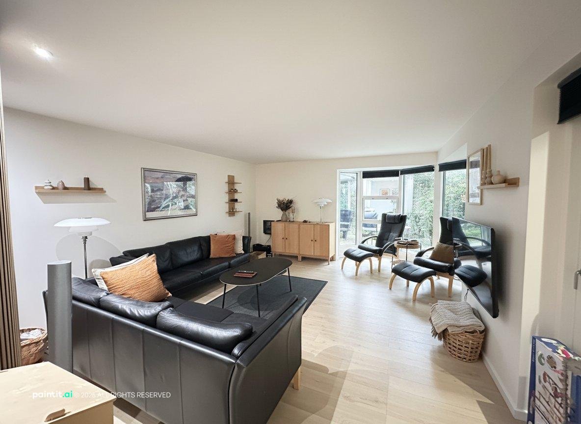 White Wood Floors Living Room - Design & Style Guide | Paintit.ai - 22