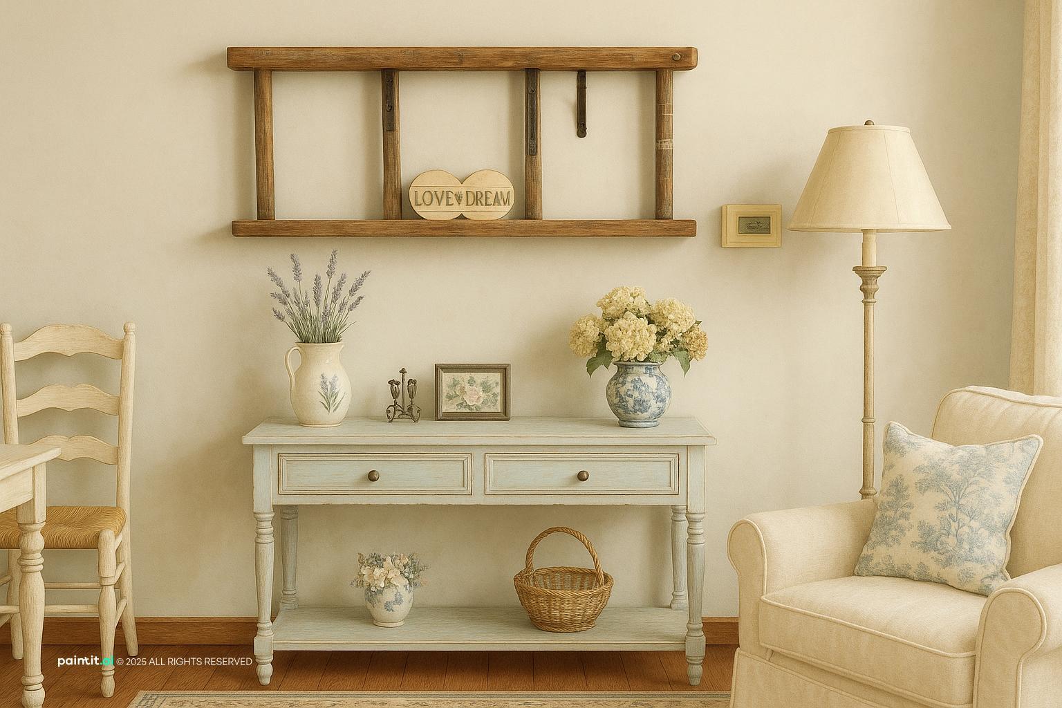 Rustic Farmhouse Farmhouse Living Room Ideas: Decor Concepts | Paintit.ai - 30