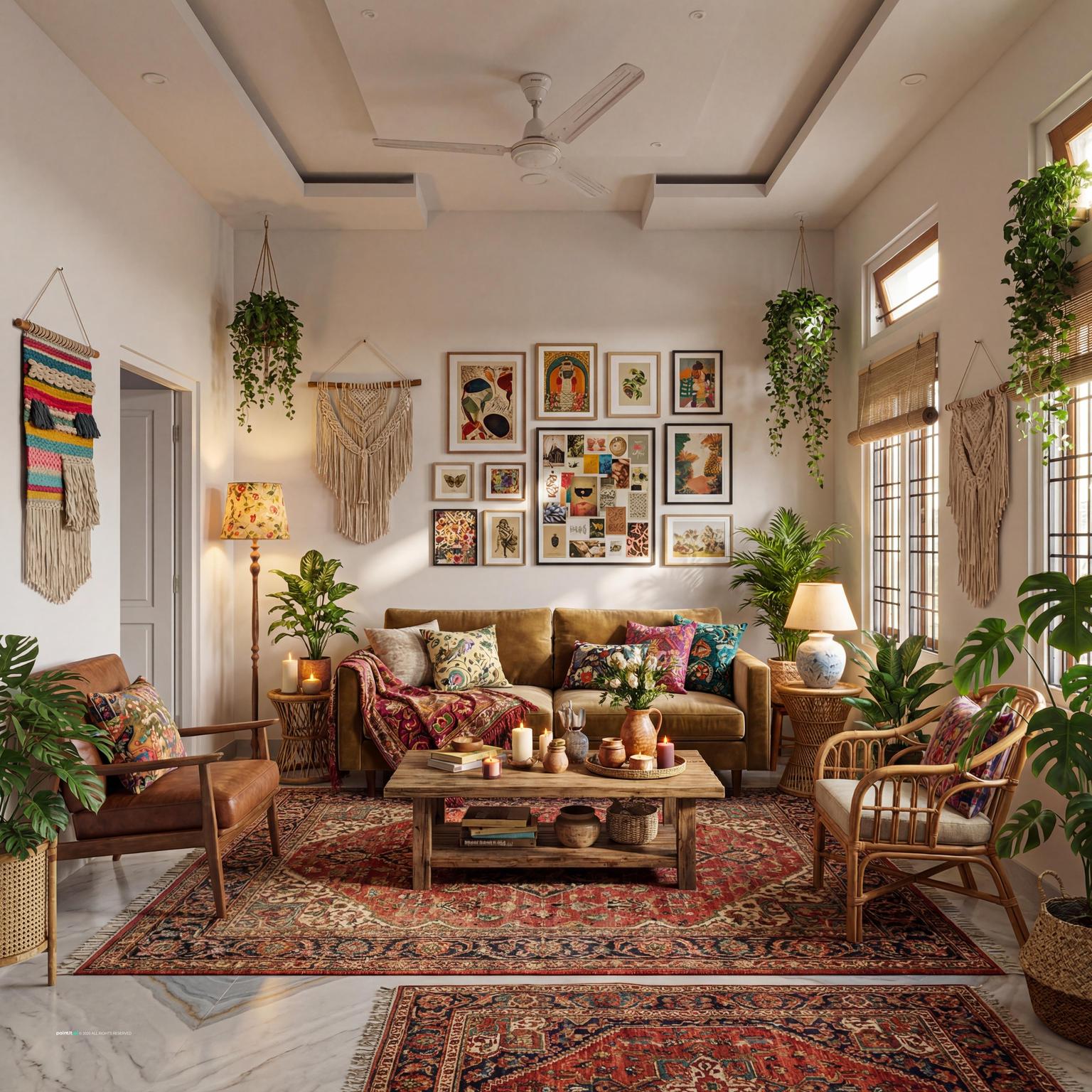 Natural Earthy Living Room Ideas - Organic Decor & Design | Paintit.ai - 18