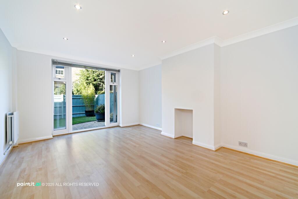 White Oak Floors Living Room - Interior Design Ideas | Paintit.ai - 6