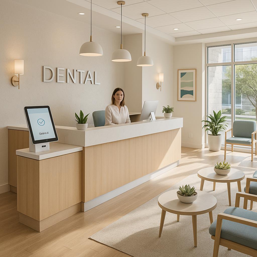 Pharmacy Interior with cozy nook and layered decor