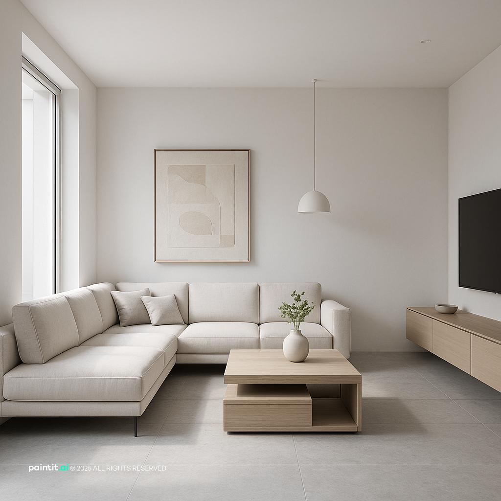 Grey and Brown Living Room Ideas with Grey Palette and Brown Warmth showing grey palette, brown warmth, soft textiles for Grey and Brown Living Room Ideas.