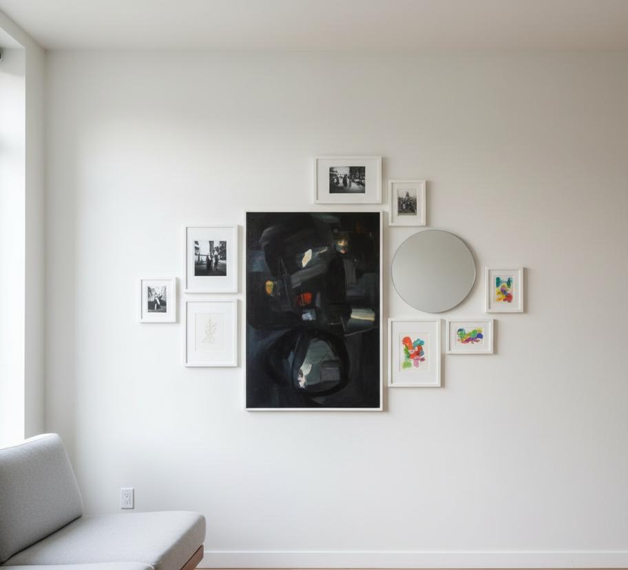 The Organic Gallery Wall