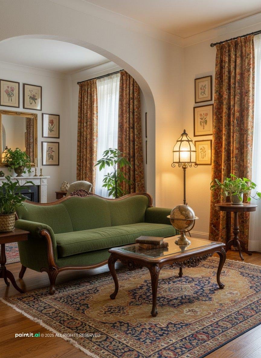 1970s Living Room: Retro Decor Inspiration | Paintit.ai - 10