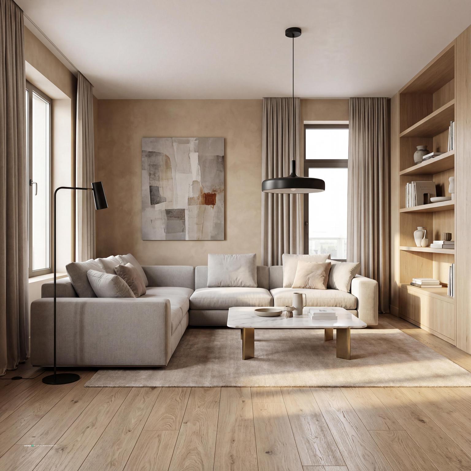 Contemporary beach house living room design ideas, featuring light colors and comfortable furnishings for a chic, relaxed coastal vibe.