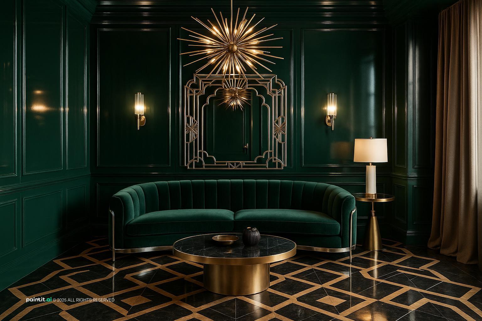 1930s Art Deco Room for 1930s Interior Design Style