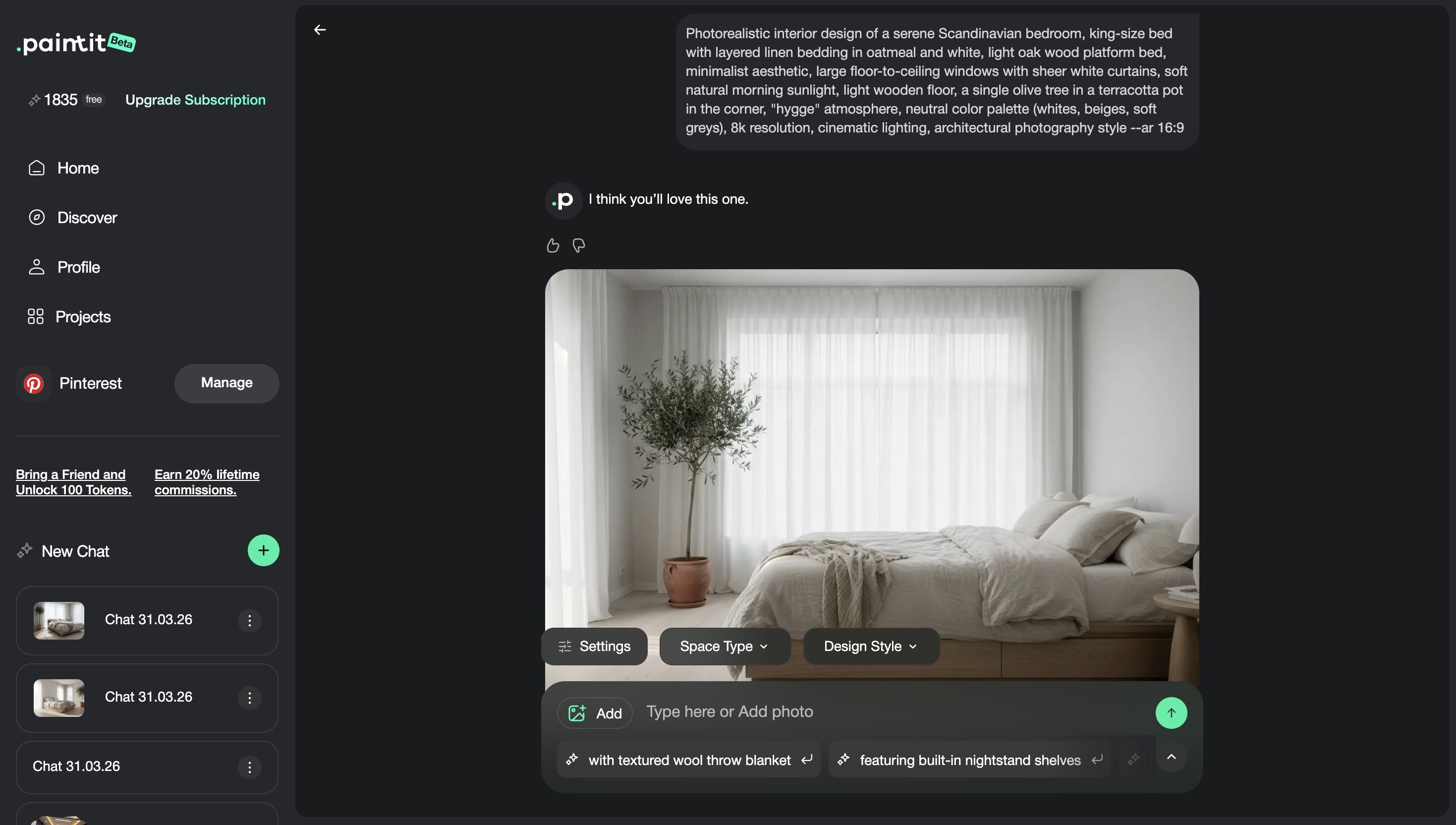 Prompt example gallery for Paintit.ai use cases