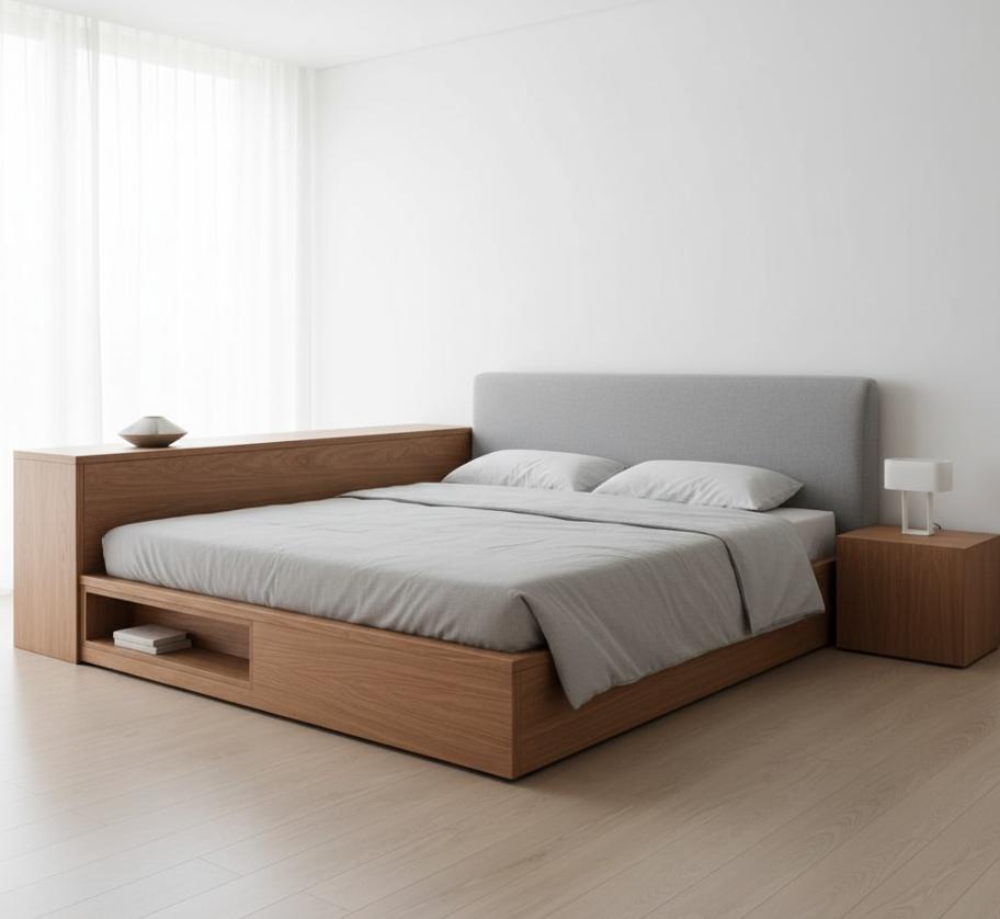 The Asymmetrical Headboard