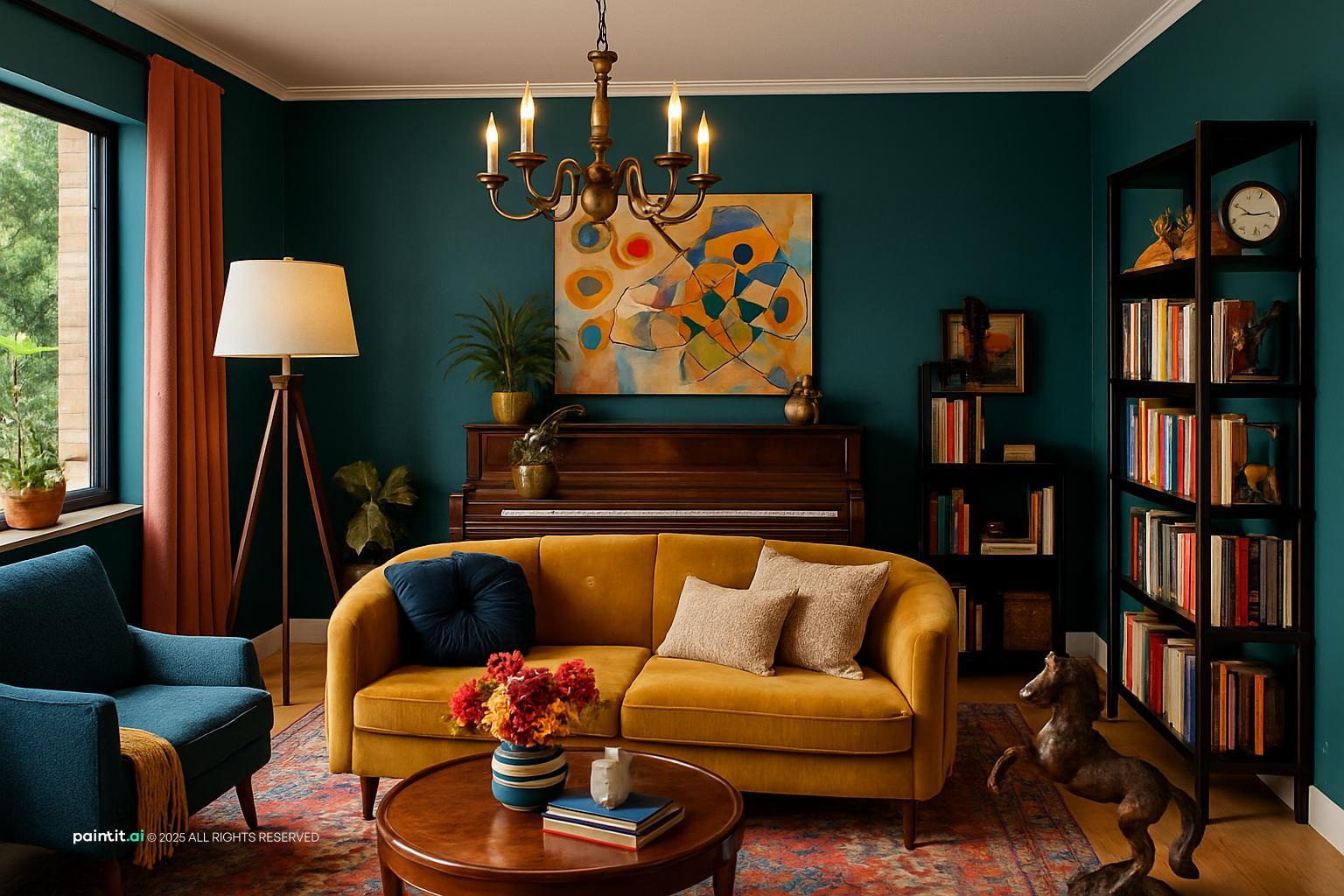 No Foyer Small Living Room - Design Solutions | Paintit.ai - 30