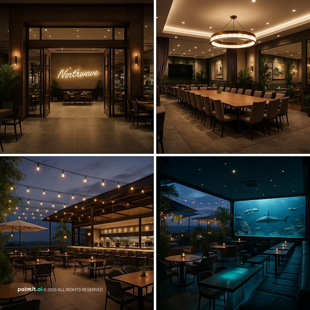 Restaurant interior design