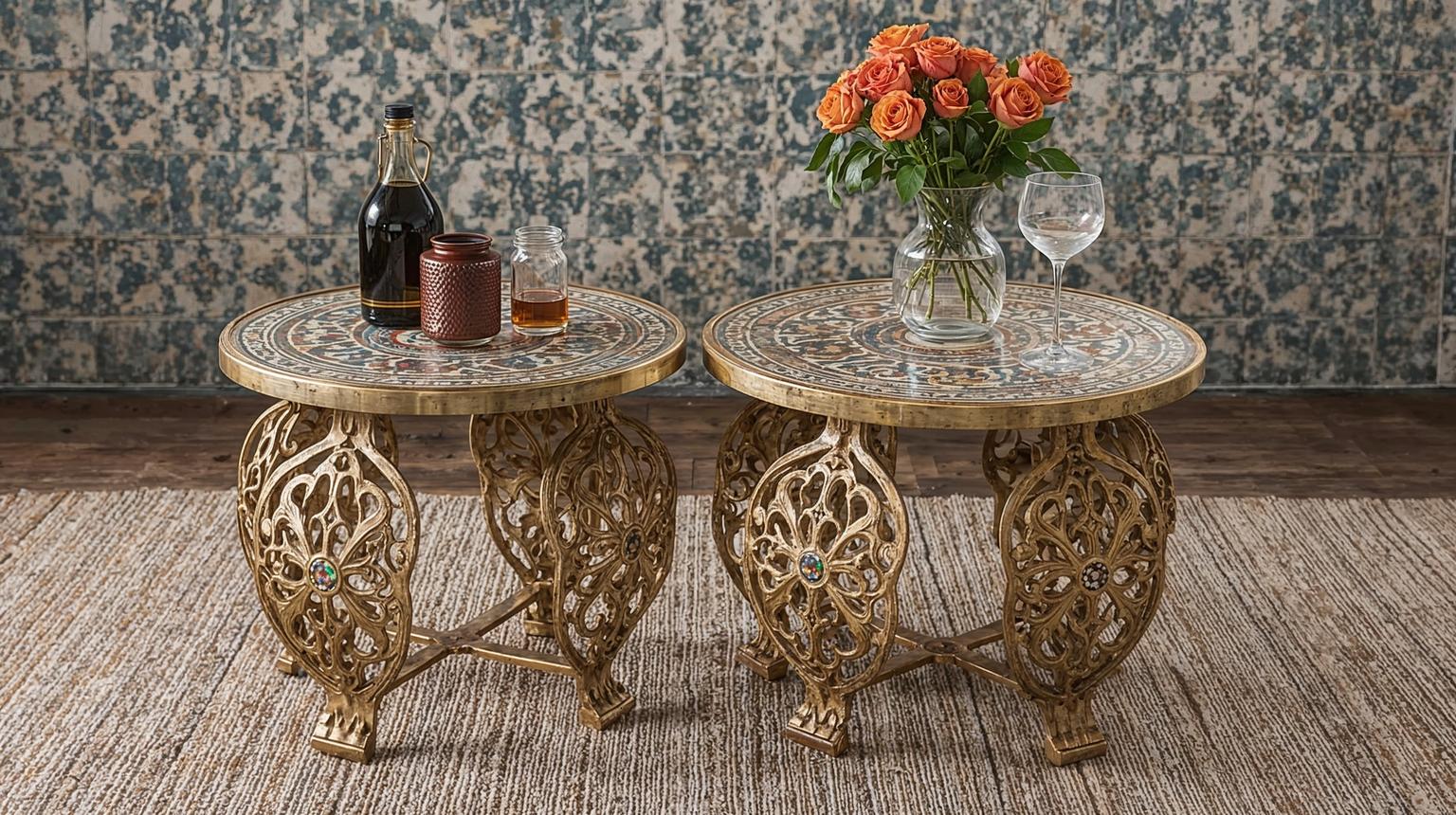 Traditional Moroccan Tables