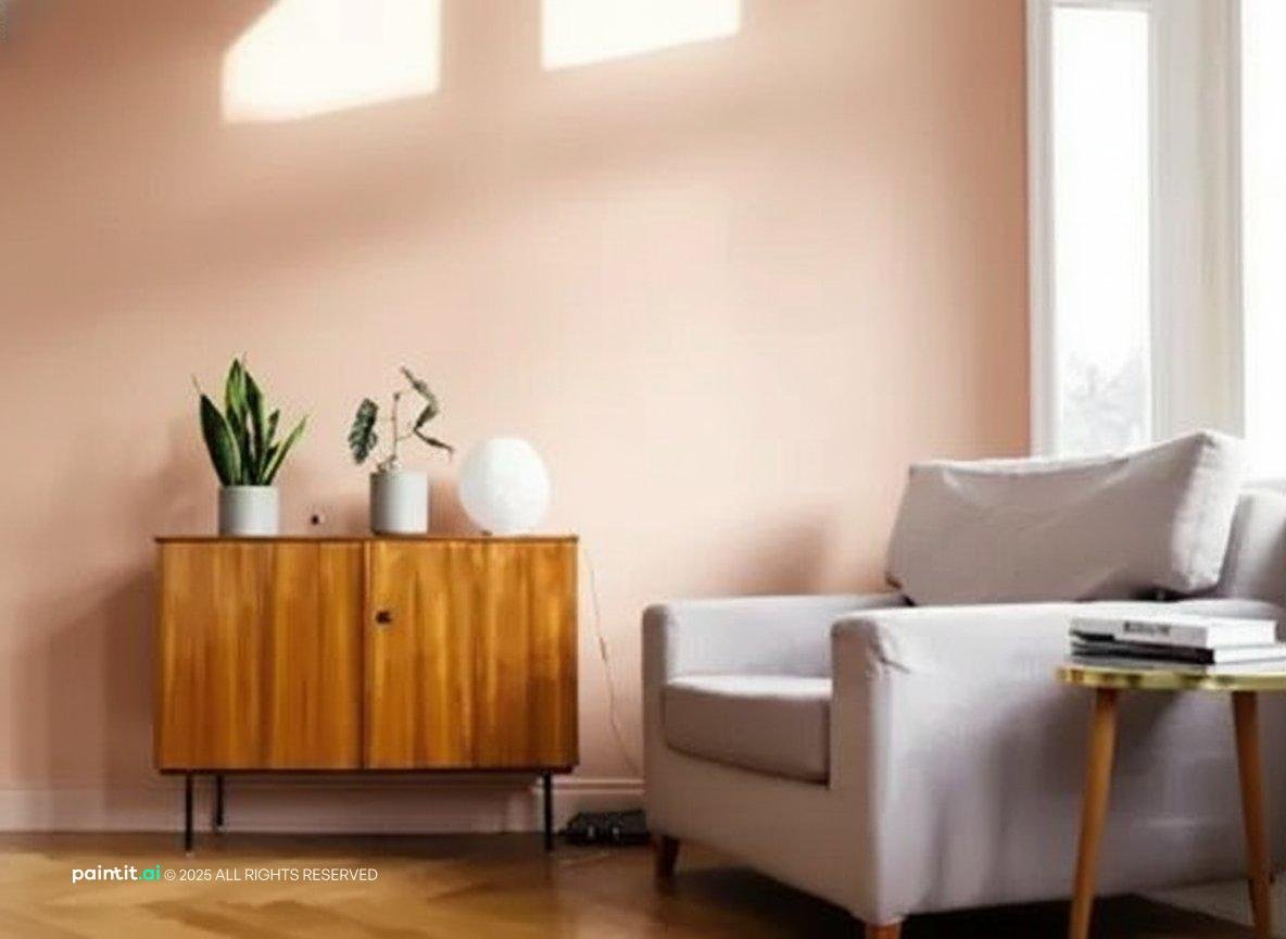 Terracotta Living Room - Warm Design Ideas | Paintit.ai - 10
