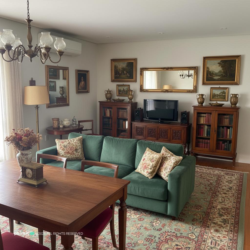 1930s Living Room - Vintage Interior Concepts | Paintit.ai - 35