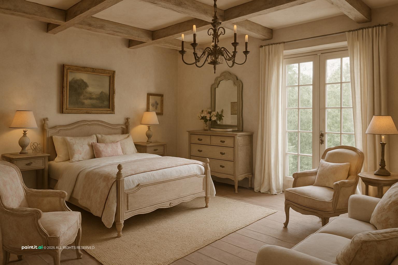 New Orleans French Quarter interior with antiques wrought iron wood and rich historic character 9