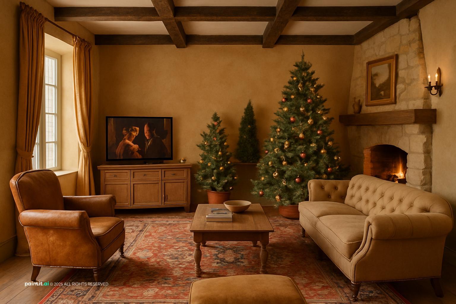 Tuscan Living Room: Authentic Decor Ideas | Paintit.ai - 16