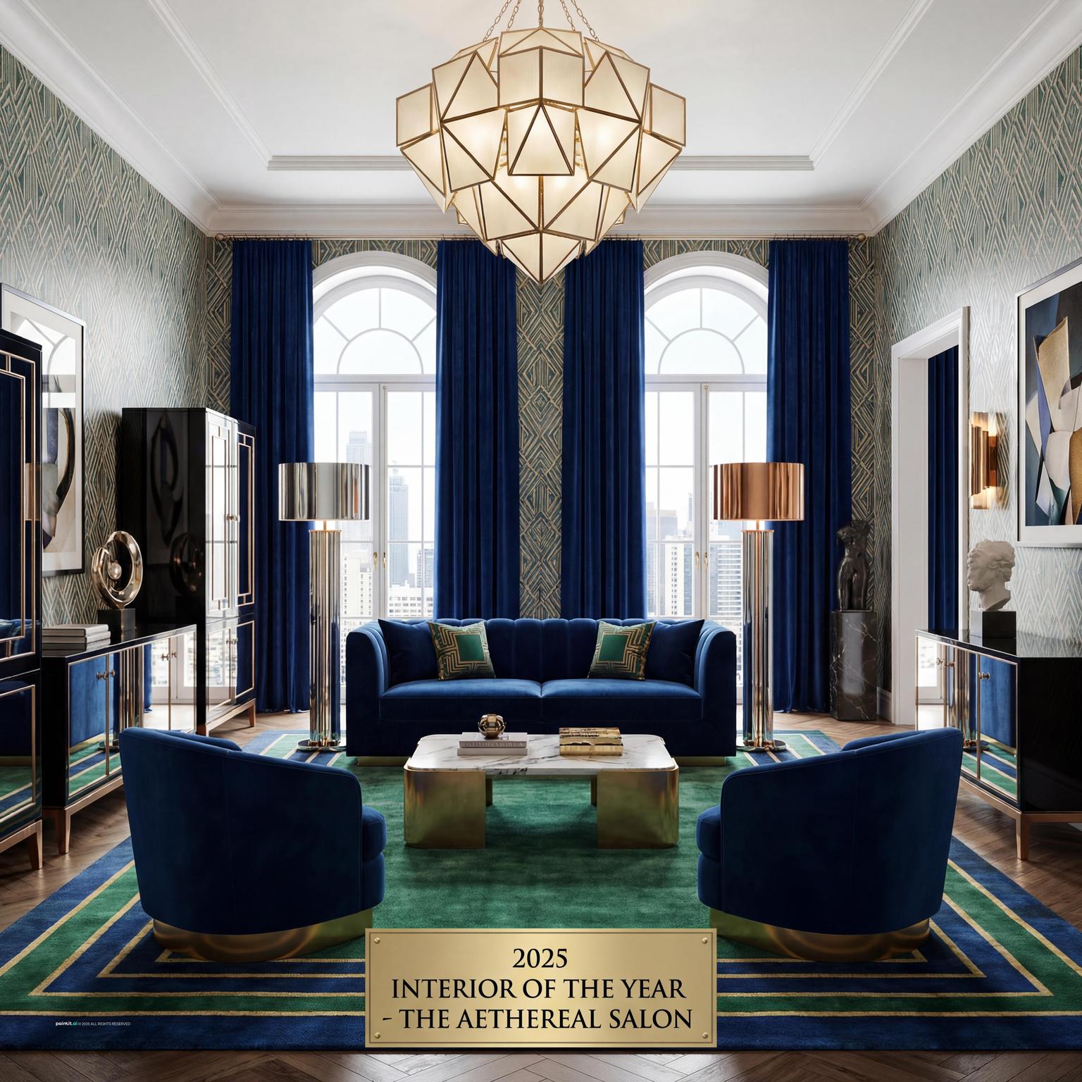Stunning Art Deco Room for 1930s Interior Design Style