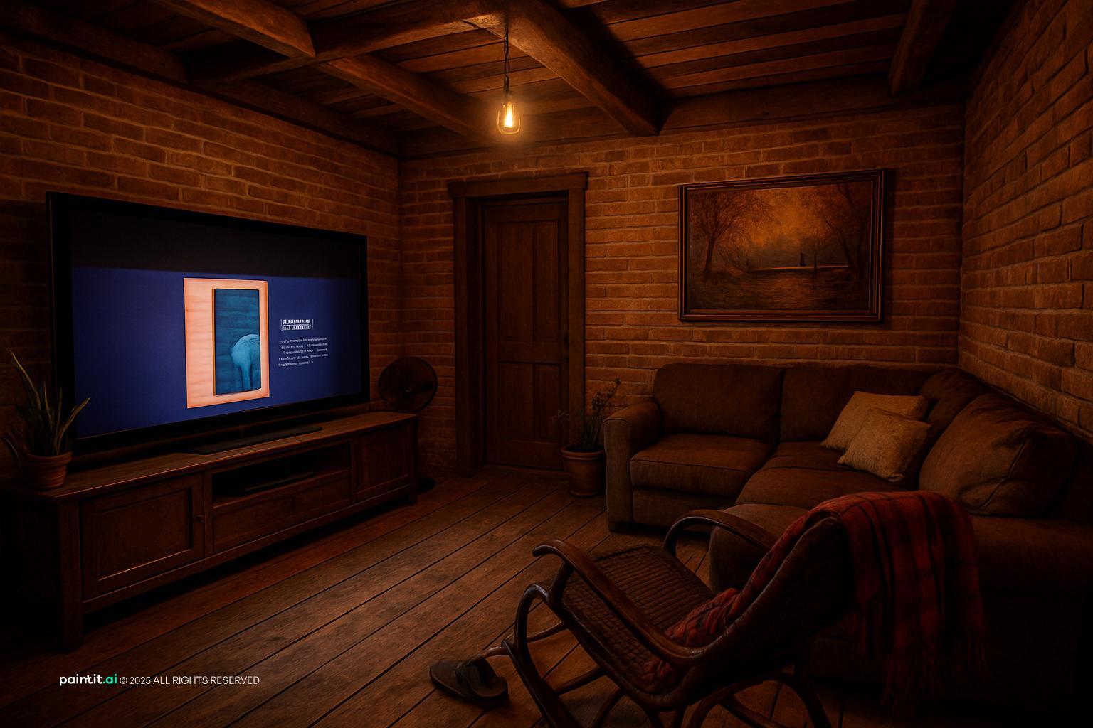 Cottage Living Room: Charming Decor Concepts | Paintit.ai - 6