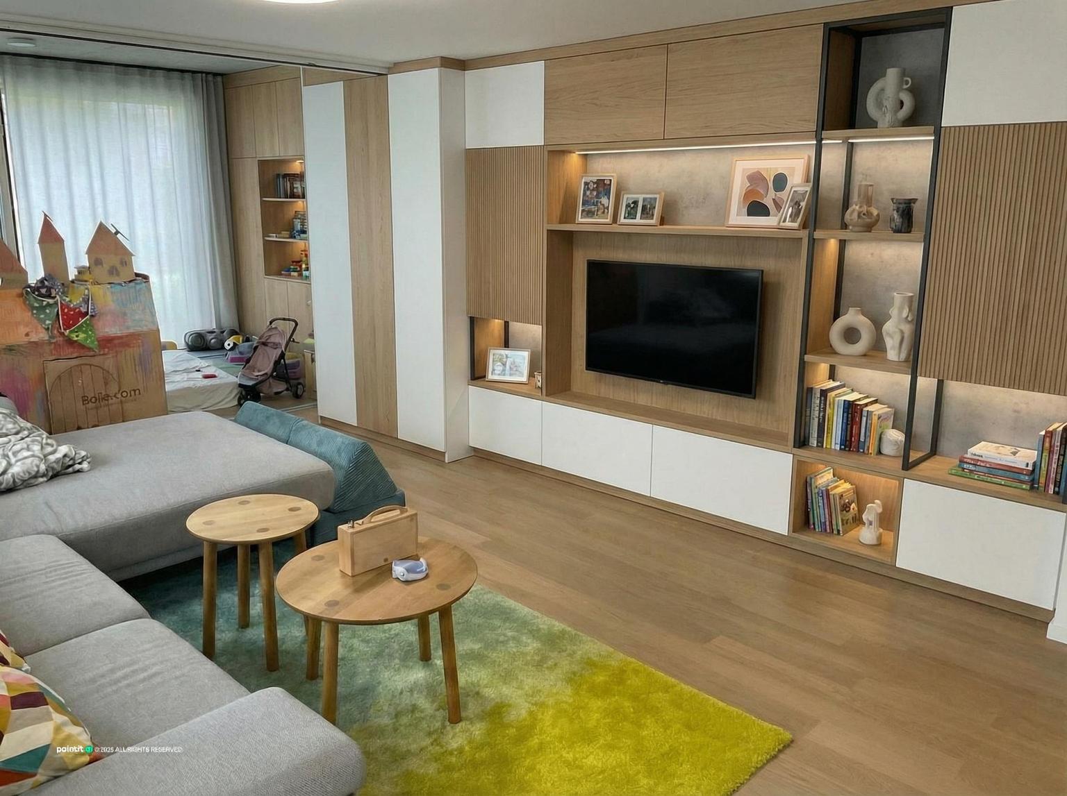 Built In Living Room Storage - Design Solutions | Paintit.ai - 27