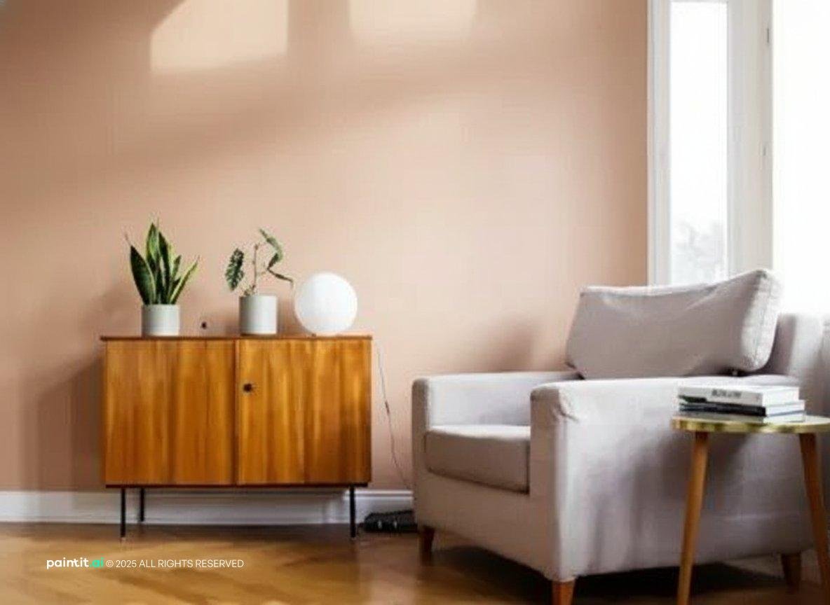 Terracotta Living Room - Warm Design Ideas | Paintit.ai - 17