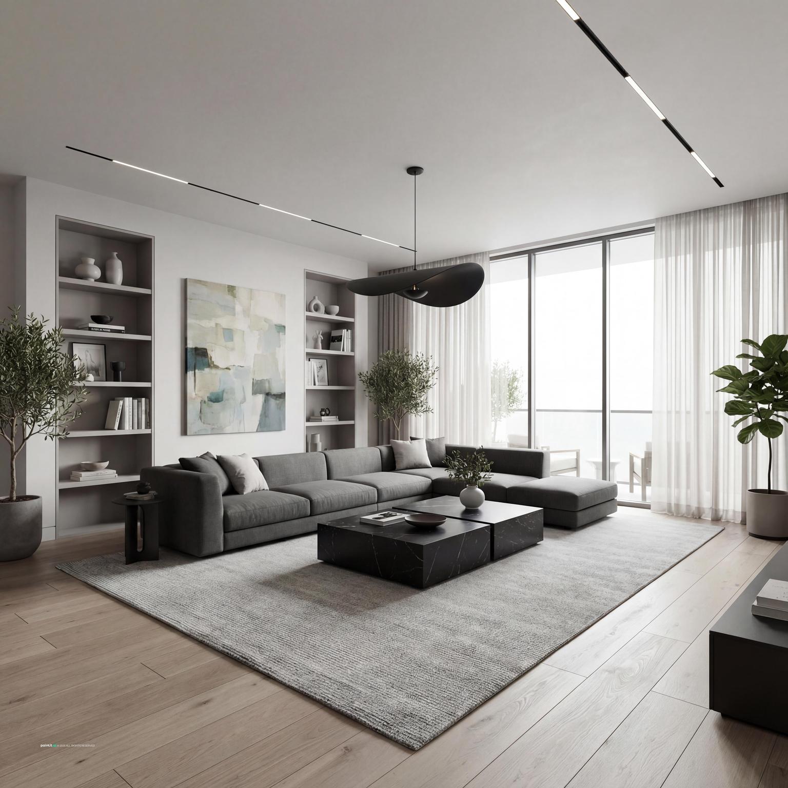 Elegant Modern Living Room Design 1960s living room