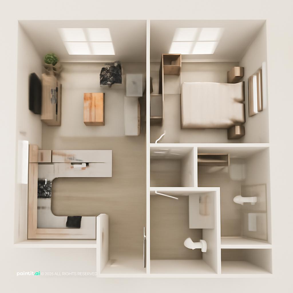 Single Wide Small Mobile Home Living Room Ideas - Design Inspiration | Paintit.ai - 31