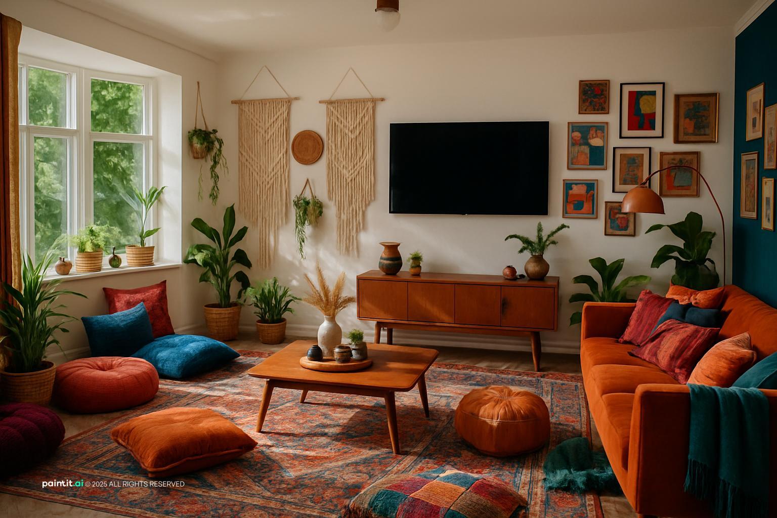 70s Living Room - Design Inspiration | Paintit.ai - 8