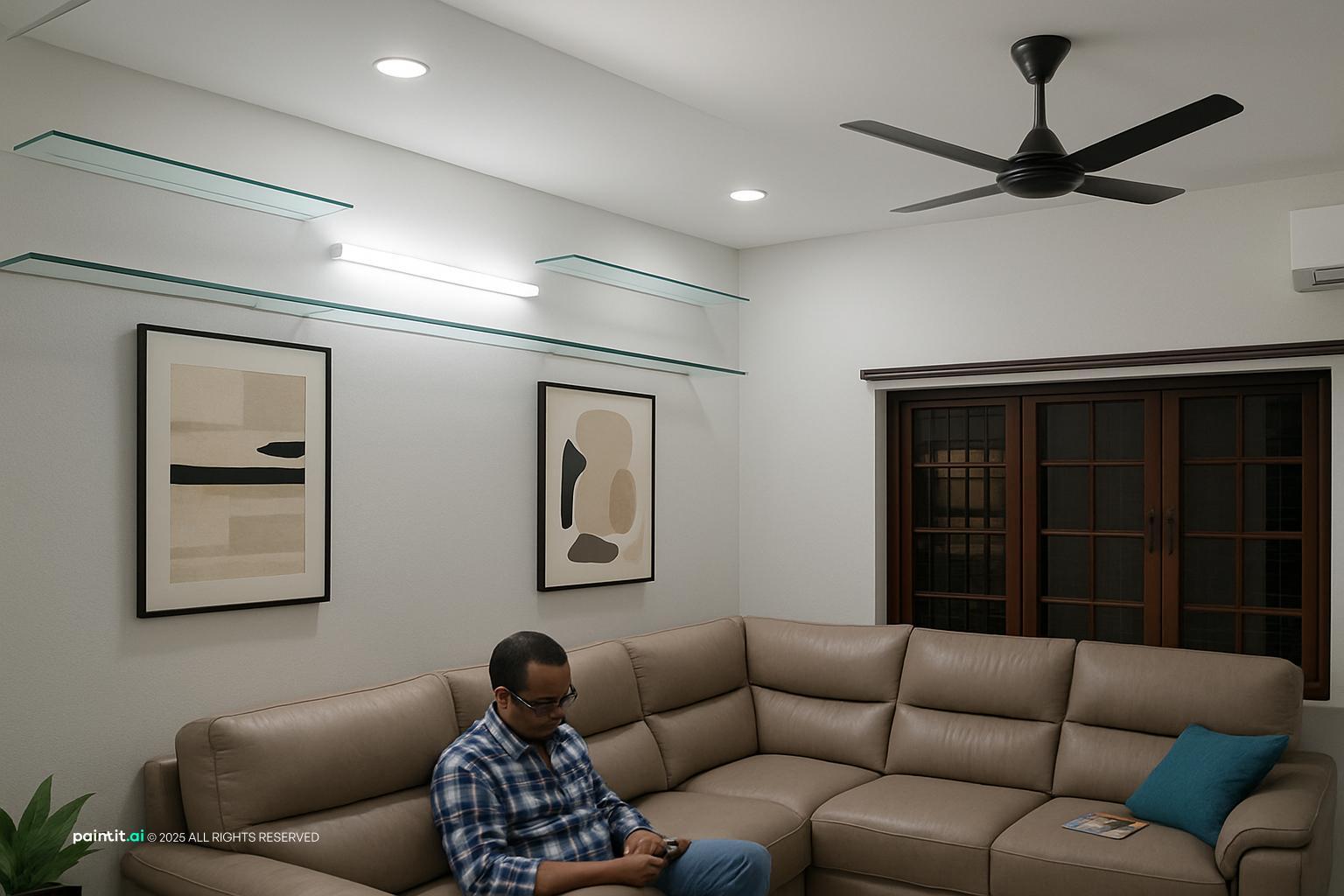 Built In Living Room: Custom Cabinetry Designs | Paintit.ai - 30