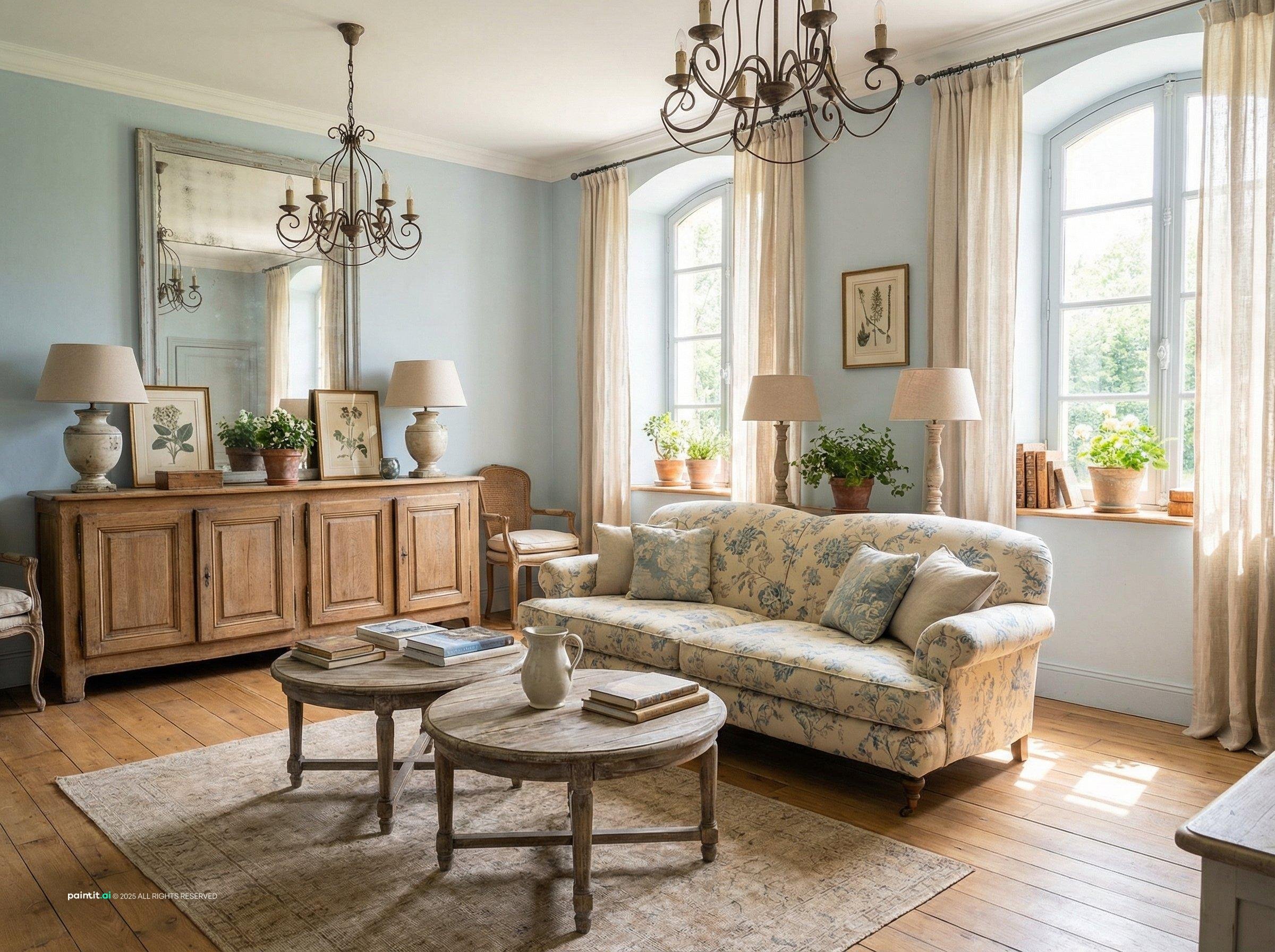 New Orleans French Quarter interior with antiques wrought iron wood and rich historic character 11