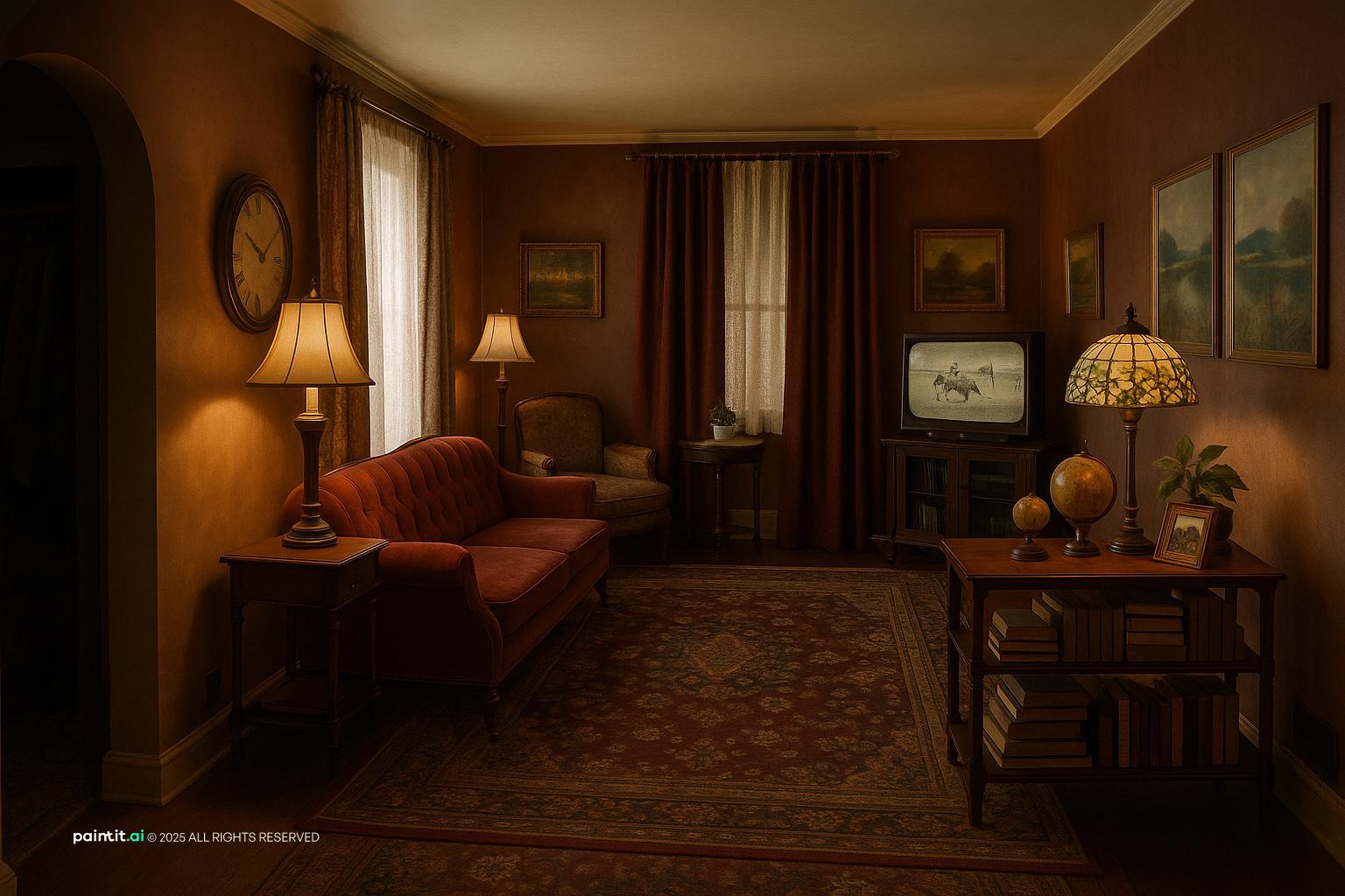 1920s Living Room: Elegant Design Concepts | Paintit.ai - 21