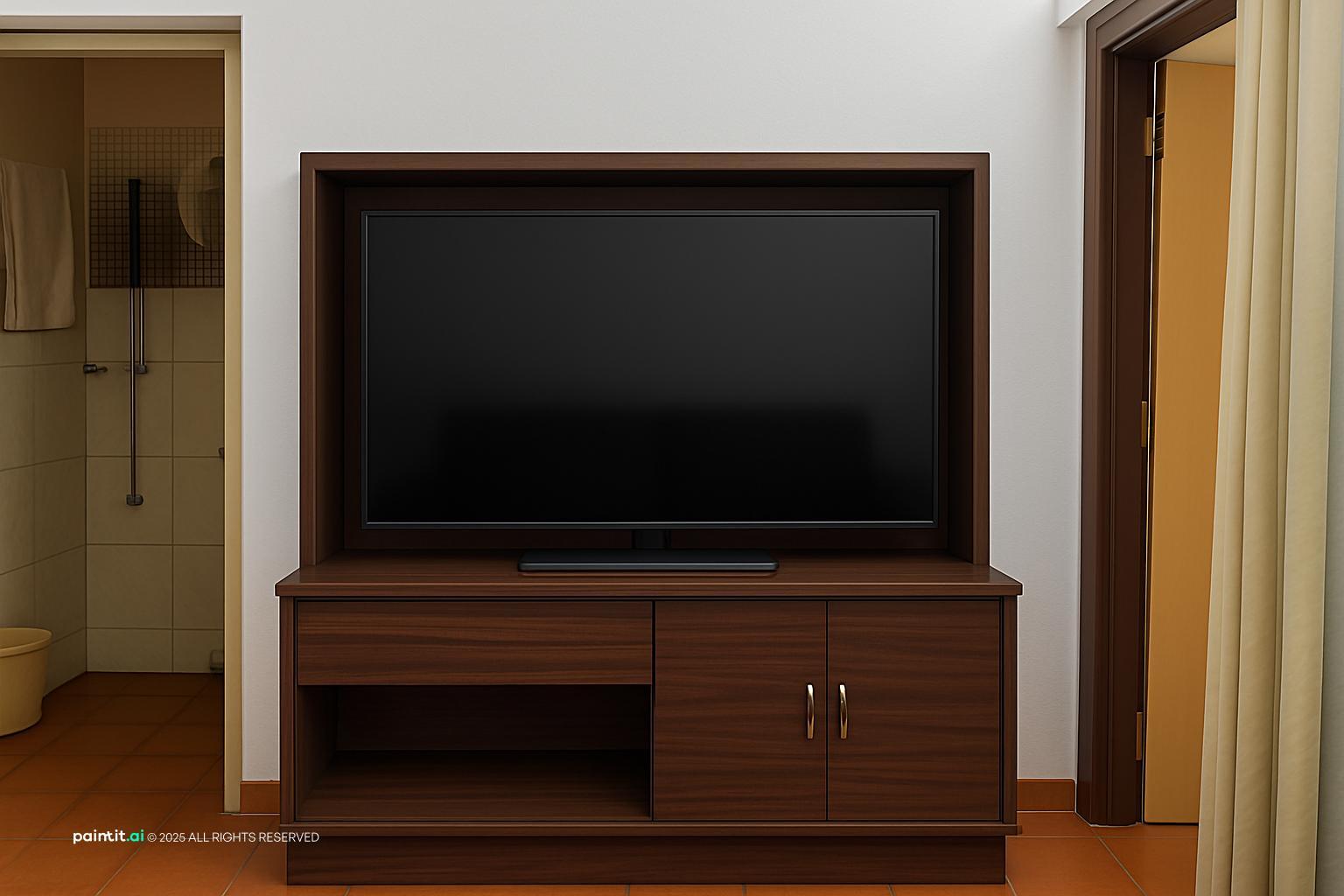 Built In Living Room: Custom Cabinetry Designs | Paintit.ai - 6