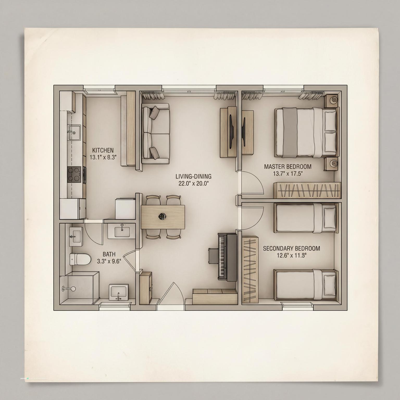 Single Wide Small Mobile Home Living Room Ideas - Design Inspiration | Paintit.ai - 12