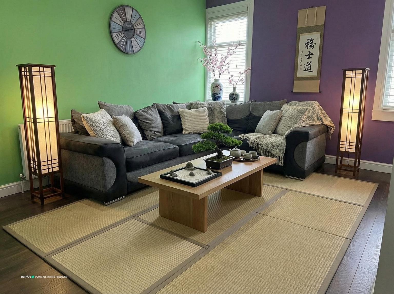Japanese Zen Living Room: Serene Interior Concepts | Paintit.ai - 34