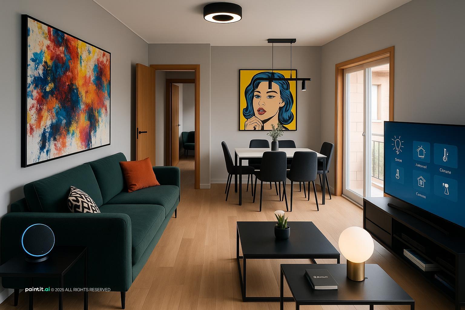 Grandmillennial Living Room - Design Ideas | Paintit.ai - 34