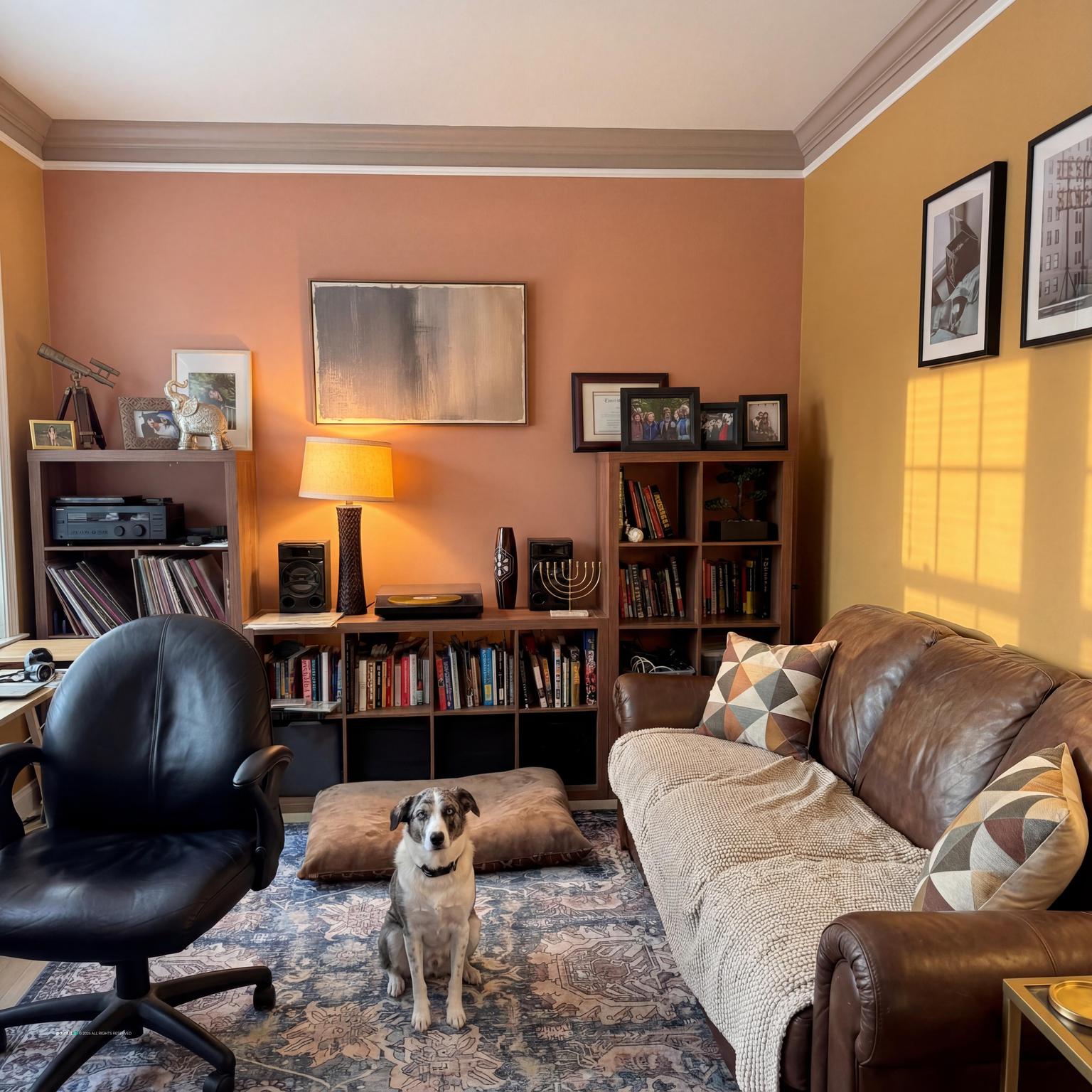 White Oak Living Room - Design Inspiration | Paintit.ai - 1