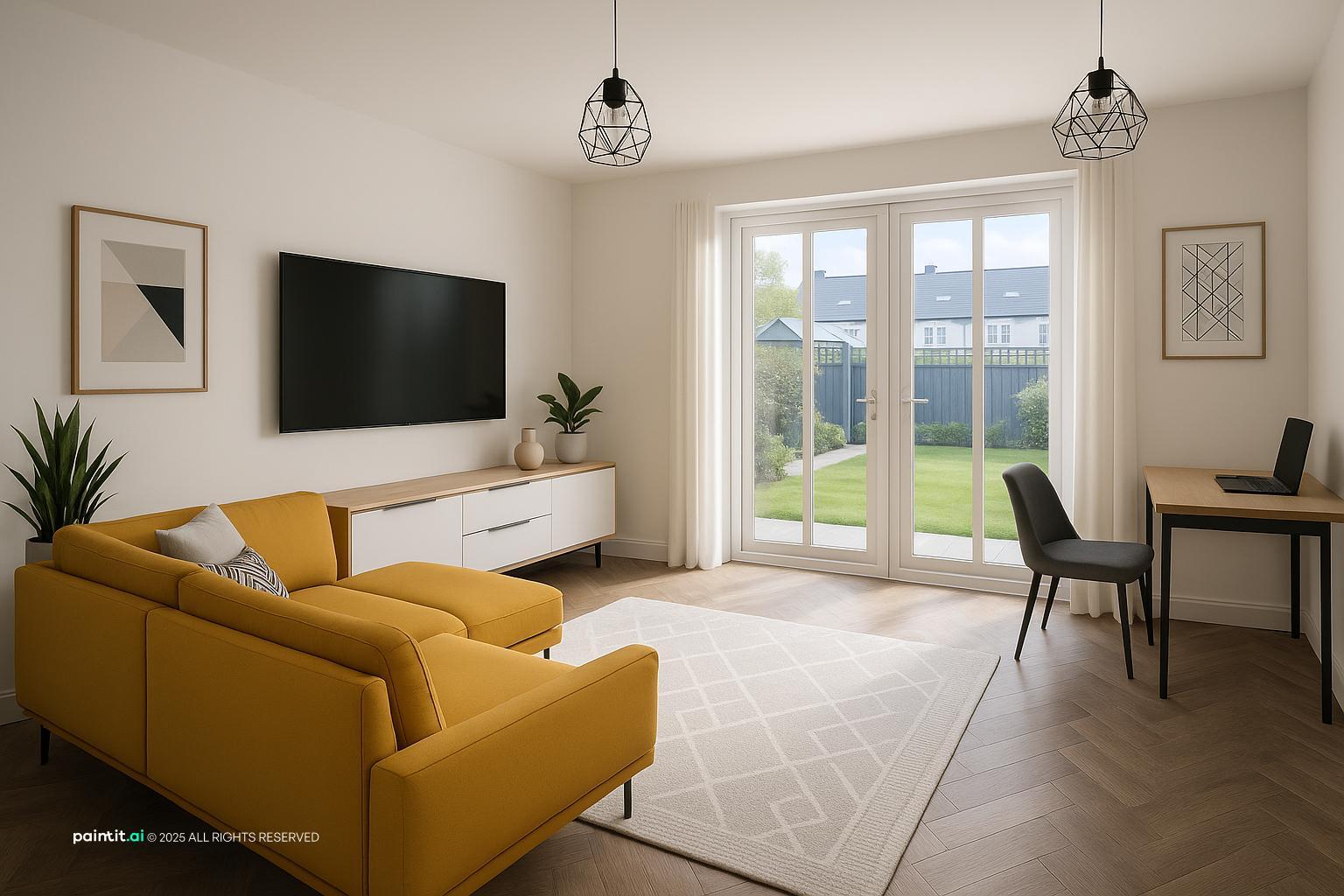 Yellow or White Light for Living Room - Lighting Choices | Paintit.ai - 30