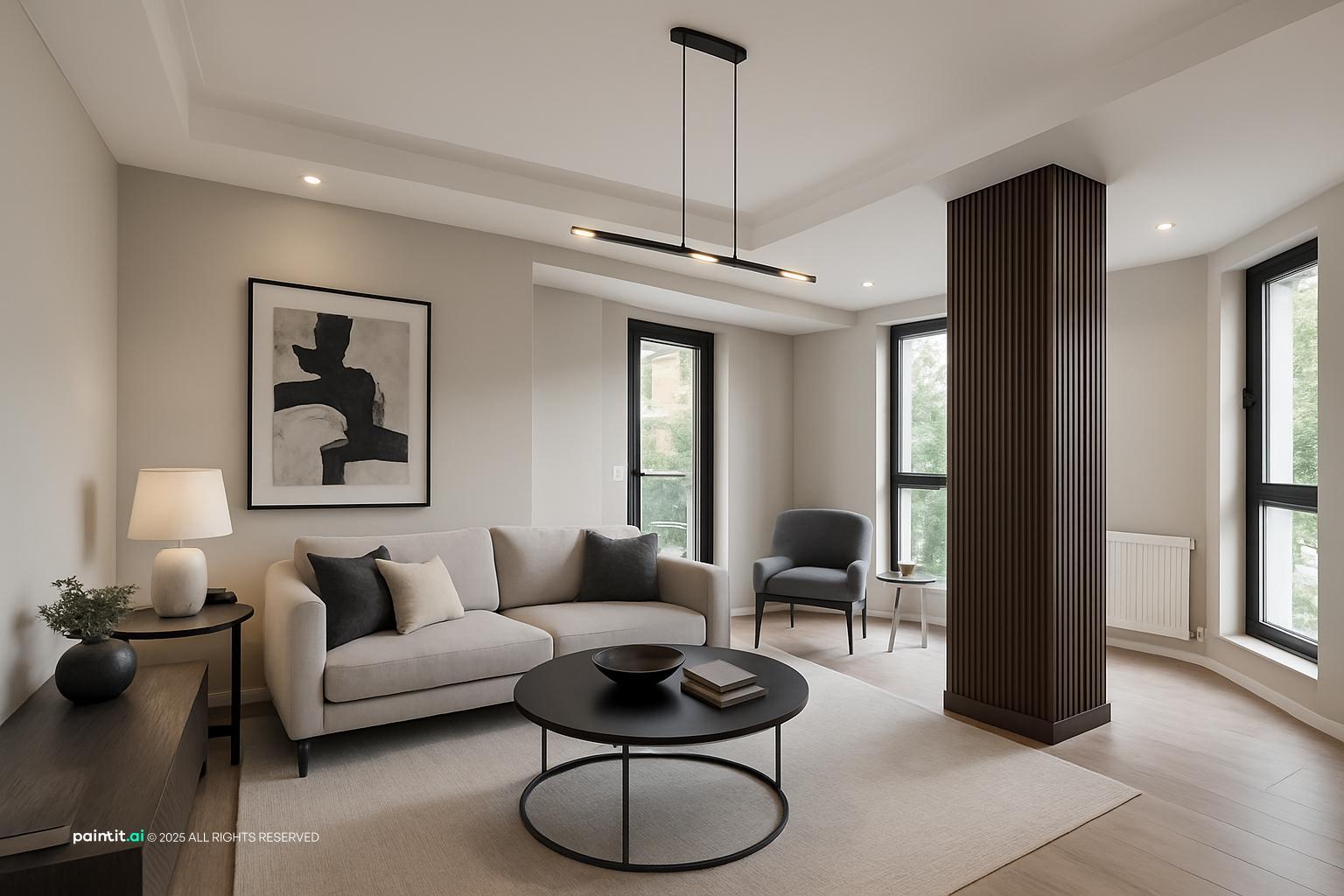 Small Zen Living Room - Design Concepts | Paintit.ai - 22