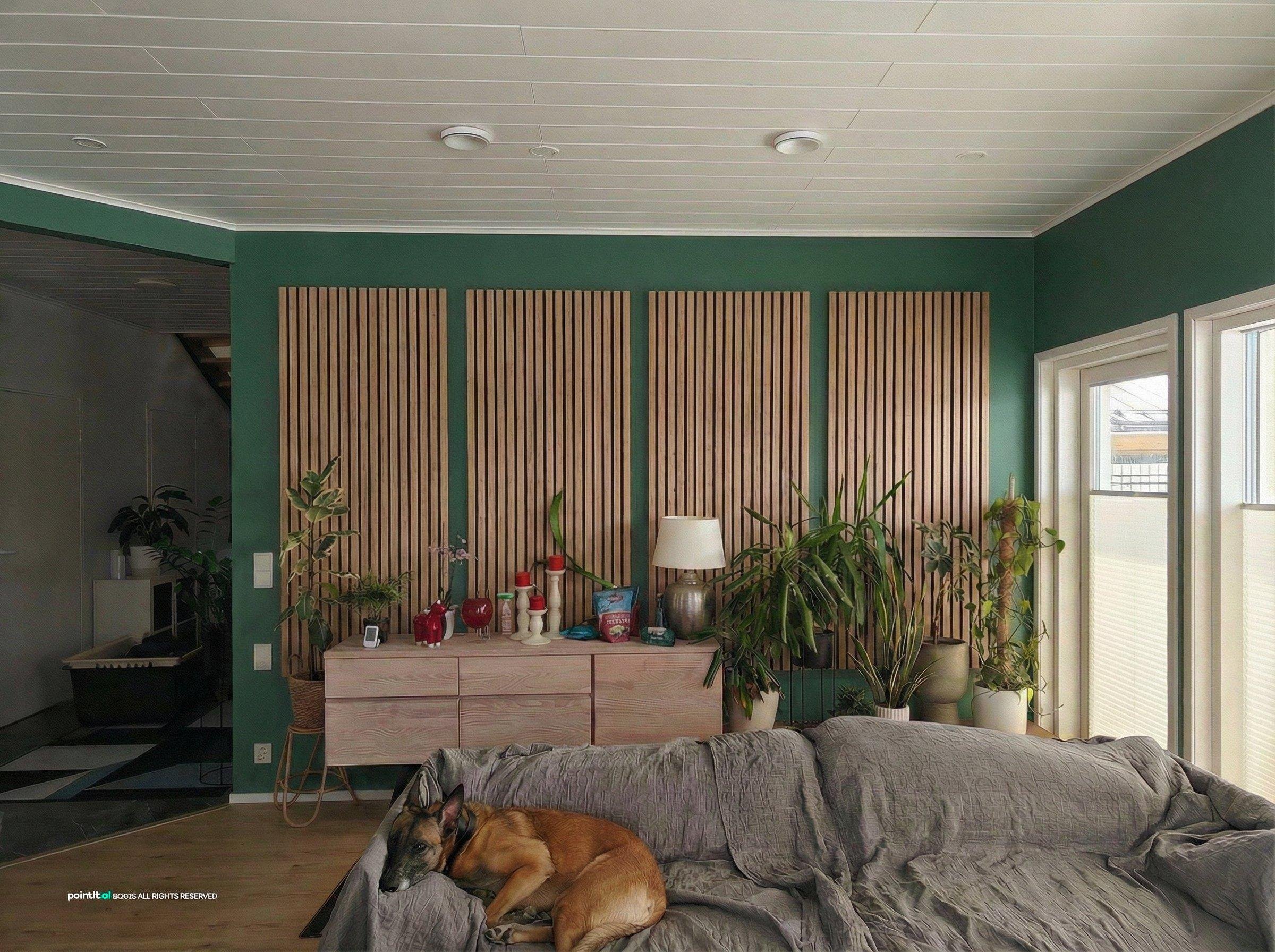 Biophilic Living Room: Nature-Inspired Design | Paintit.ai - 7