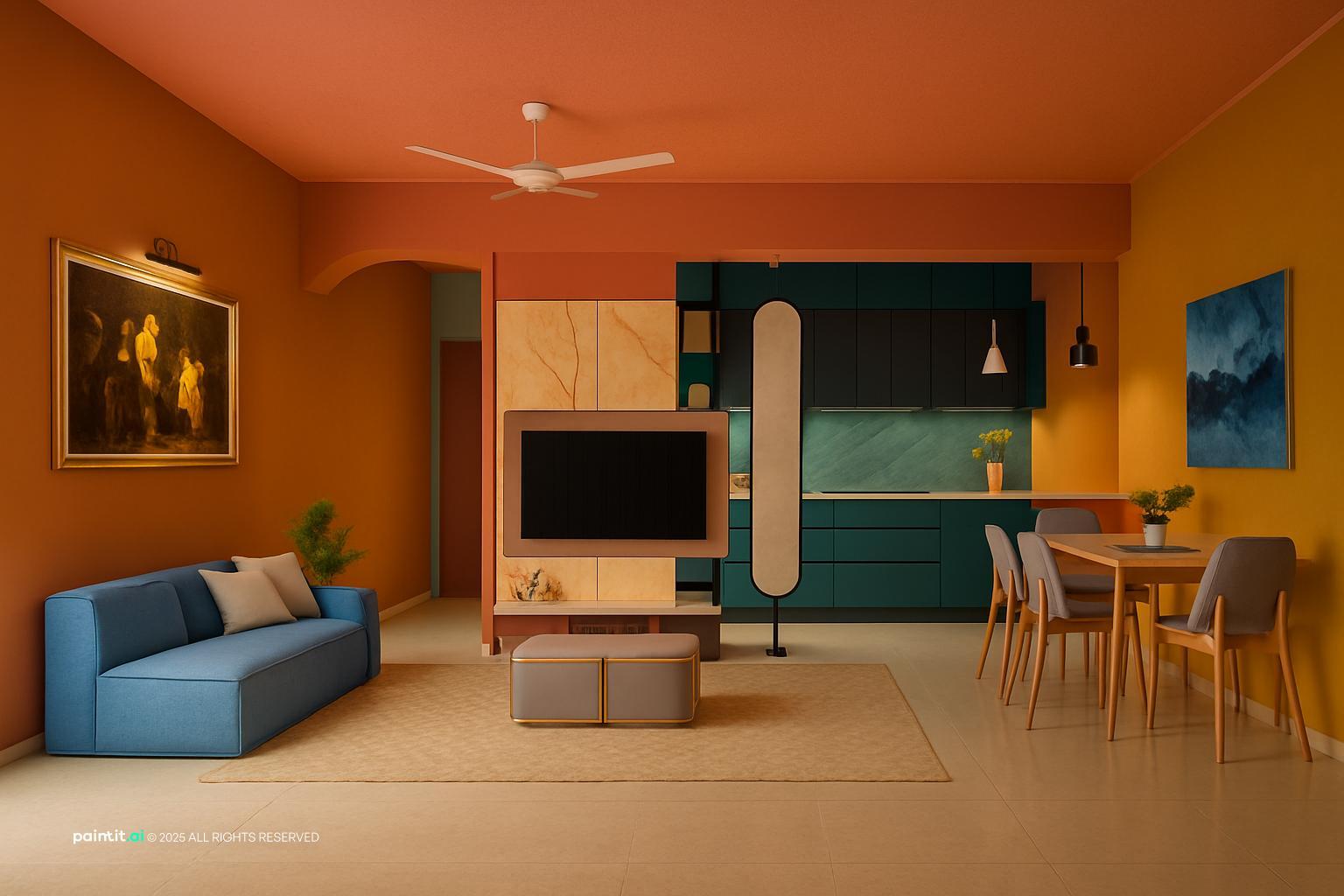 Built In Living Room: Custom Cabinetry Designs | Paintit.ai - 17