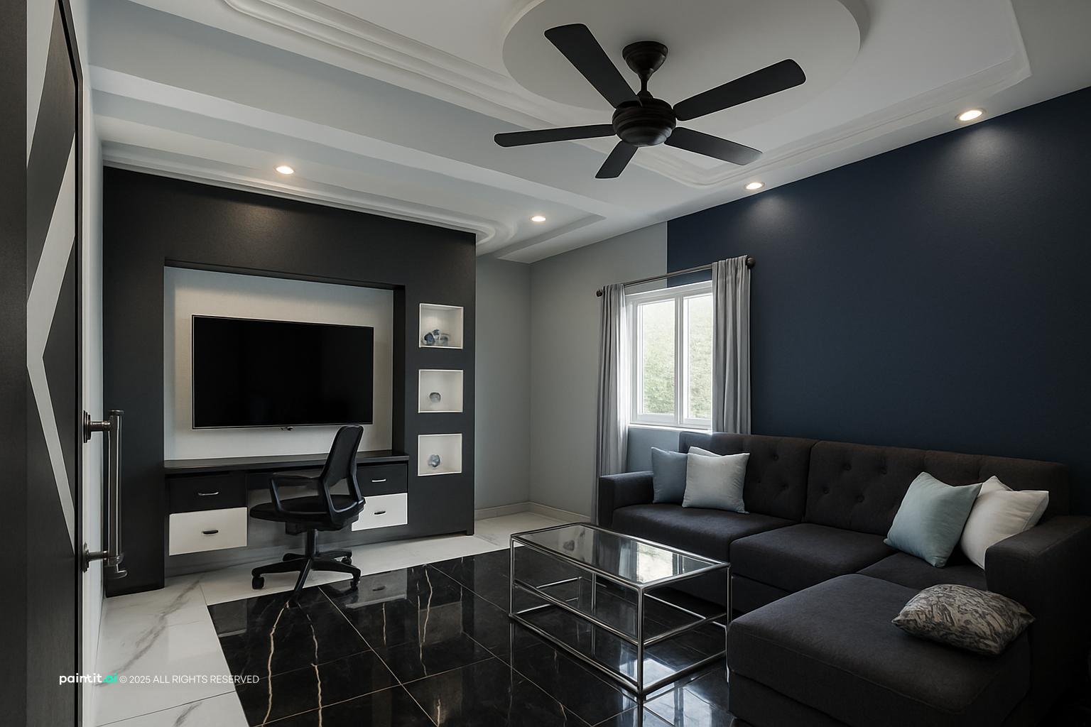 Zebra Living Room - Design Inspiration | Paintit.ai - 6