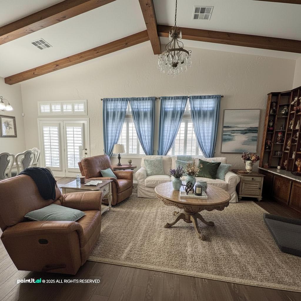 Traditional Classic Living Room - Design Inspiration | Paintit.ai - 14