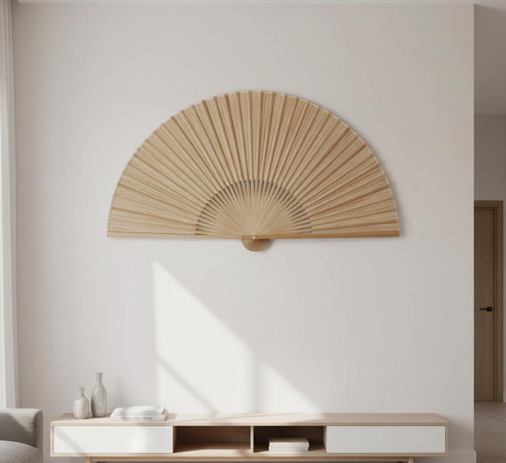 Large Bamboo Fans