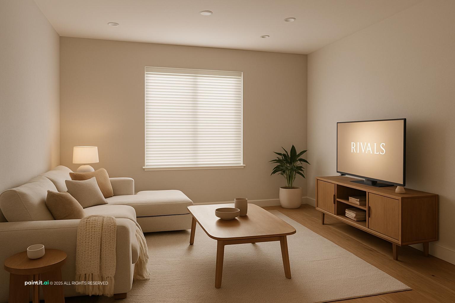 Small Zen Living Room - Design Concepts | Paintit.ai - 9