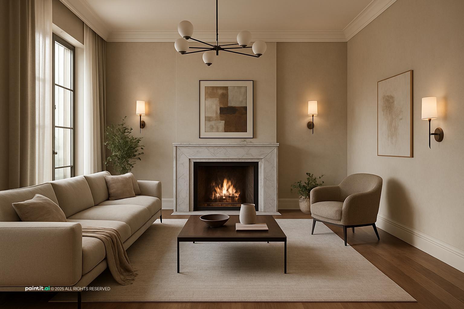 Dutch interior style interior design visual reference 12: oak and pine furniture in a restrained room