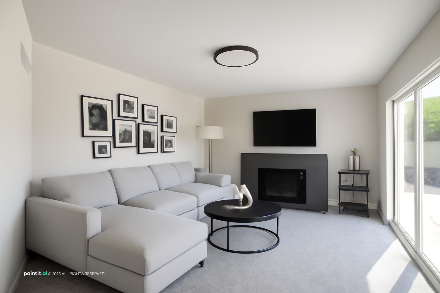 Living Room Library: Elegant Storage Solutions | Paintit.ai - 16