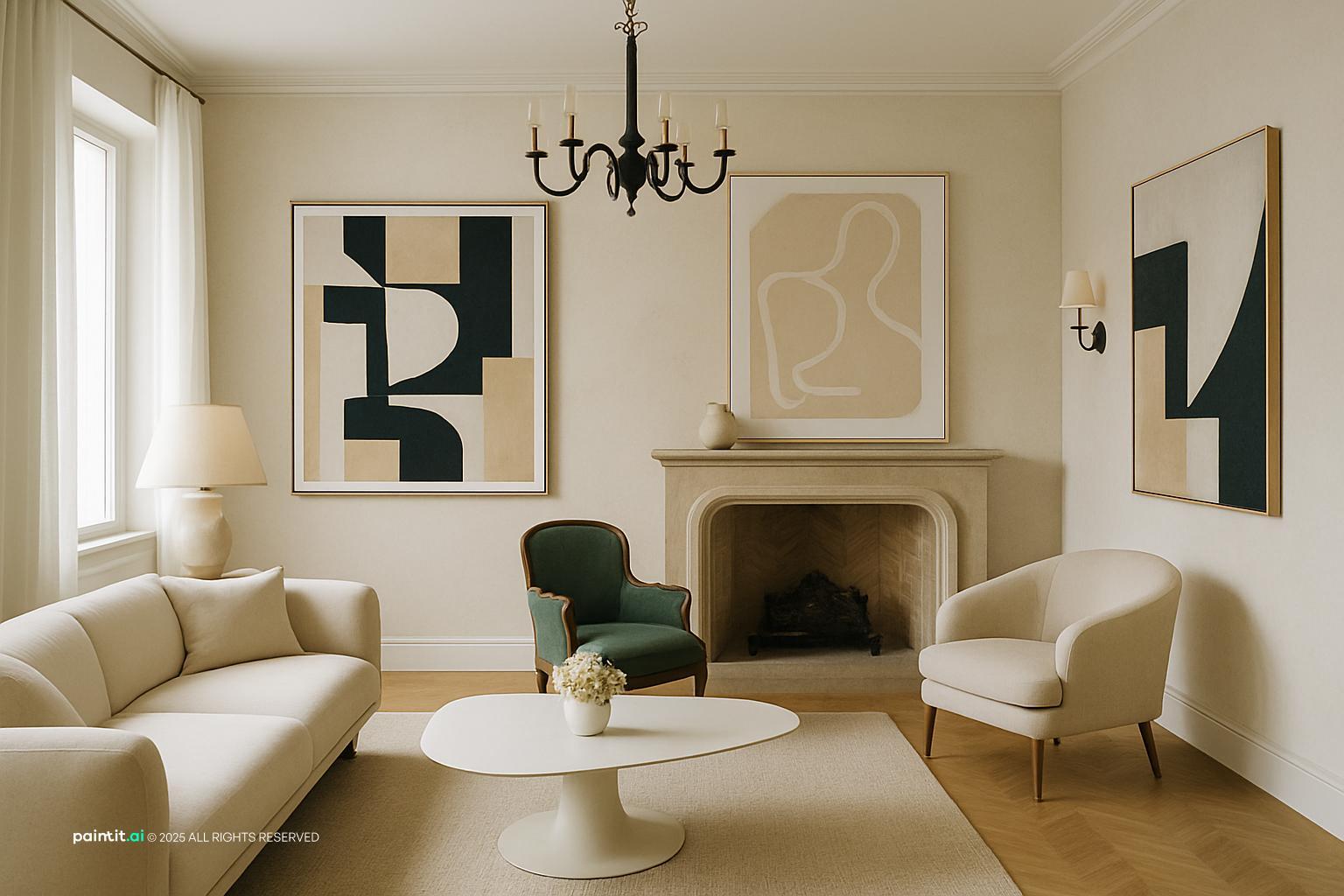 Cottage Living Room: Charming Decor Concepts | Paintit.ai - 10